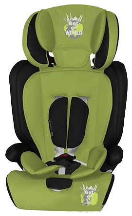 Автокресло Bertoni MARANELLO Plus (black&green)