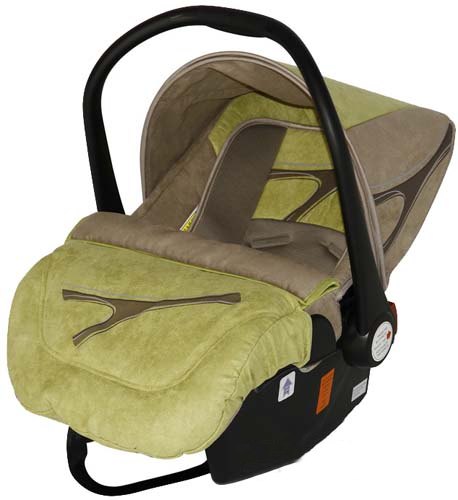 Автокресло Bertoni LIFESAVER (caramel&green)