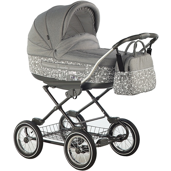 Универсальная детская коляска 2 в 1 Roan Marita Prestige S-125