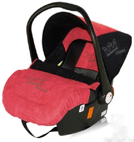 Автокресло Bertoni LIFESAVER (black&red crown)