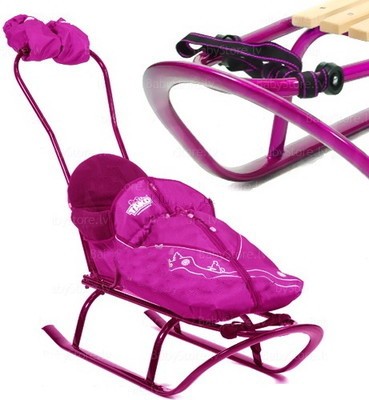 Детские санки Tako Grand Linea (фиолетовый) 