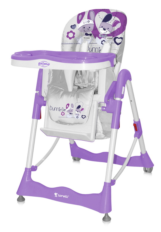 Стульчик для кормления Bertoni PRIMO (violet bunnies) 