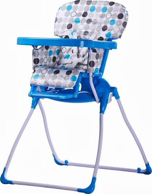 Стульчик для кормления Caretero Practico Blue